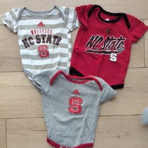NC State Wolfpack Onesies